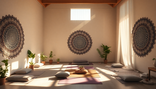 Elevate Your Space: Infusing Spiritual Serenity with Mandala Designs
